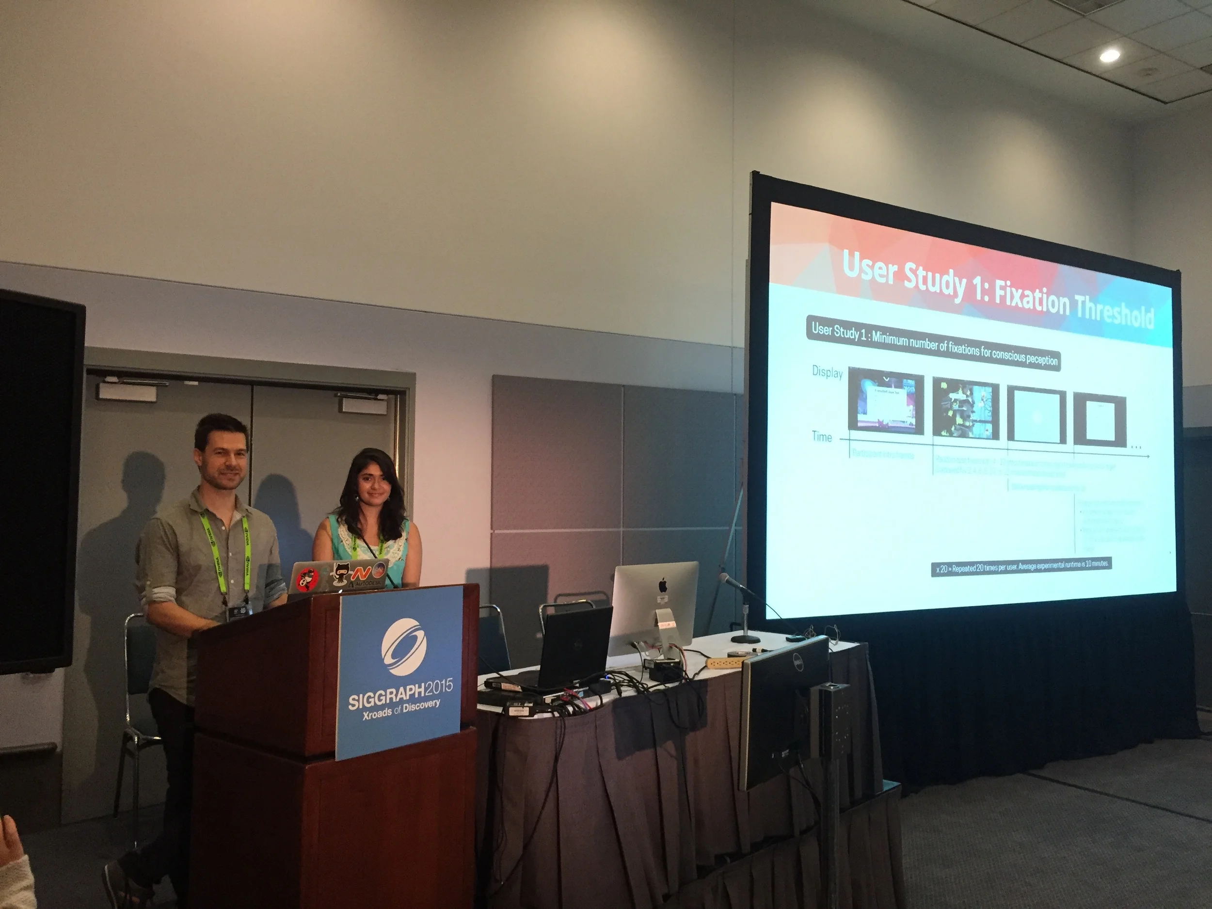 Presenting at SIGGRAPH 2015