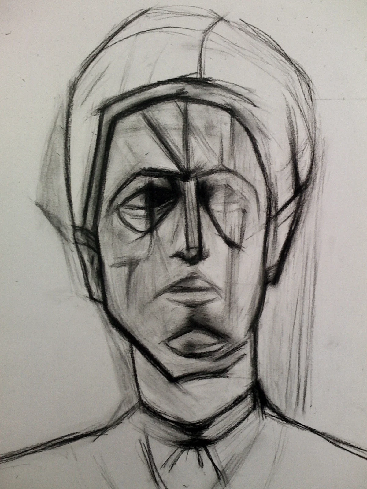 dabbling in a cubist style