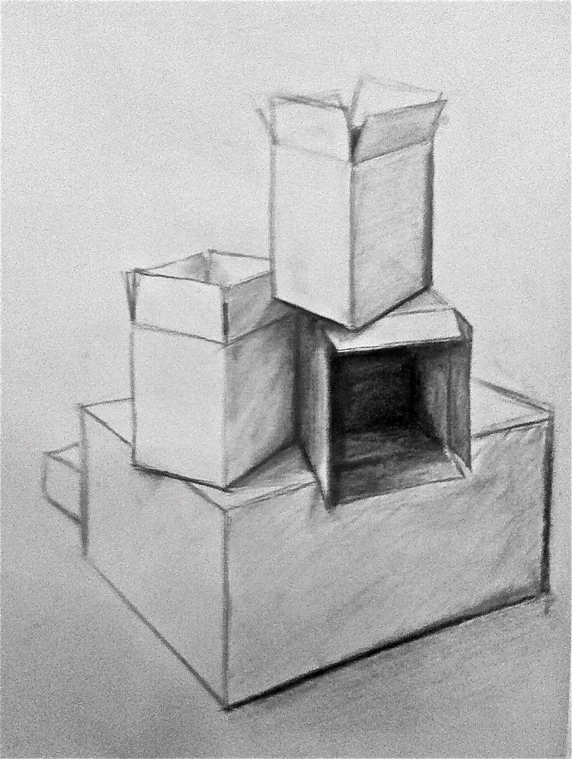 at this time I was deep into drawing boxes